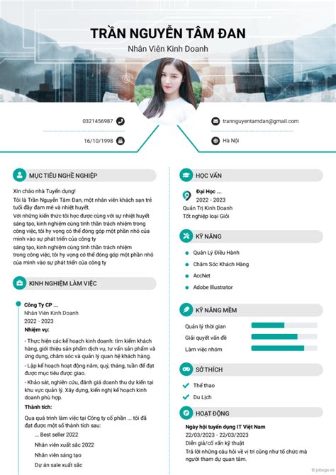 tạo cv đẹp|Mẫu CV phong cách đơn giản .